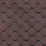 Битумная черепица SHINGLAS Классик Кадриль Гранат