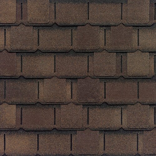 GAF Camelot II Barkwood Битумная черепица GAF Camelot II Barkwood